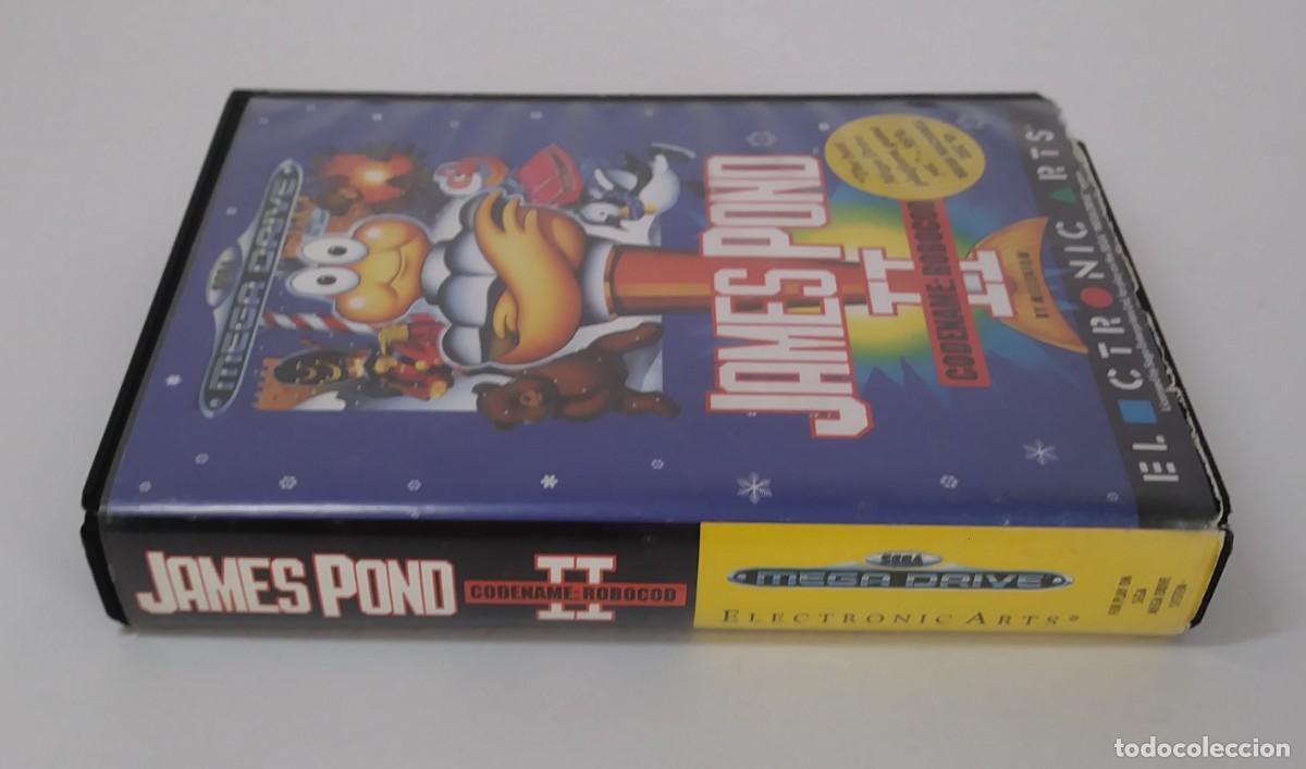 Videojuegos y consolas: JAMES POND II MEGA DRIVE COMPLETO - Foto 4