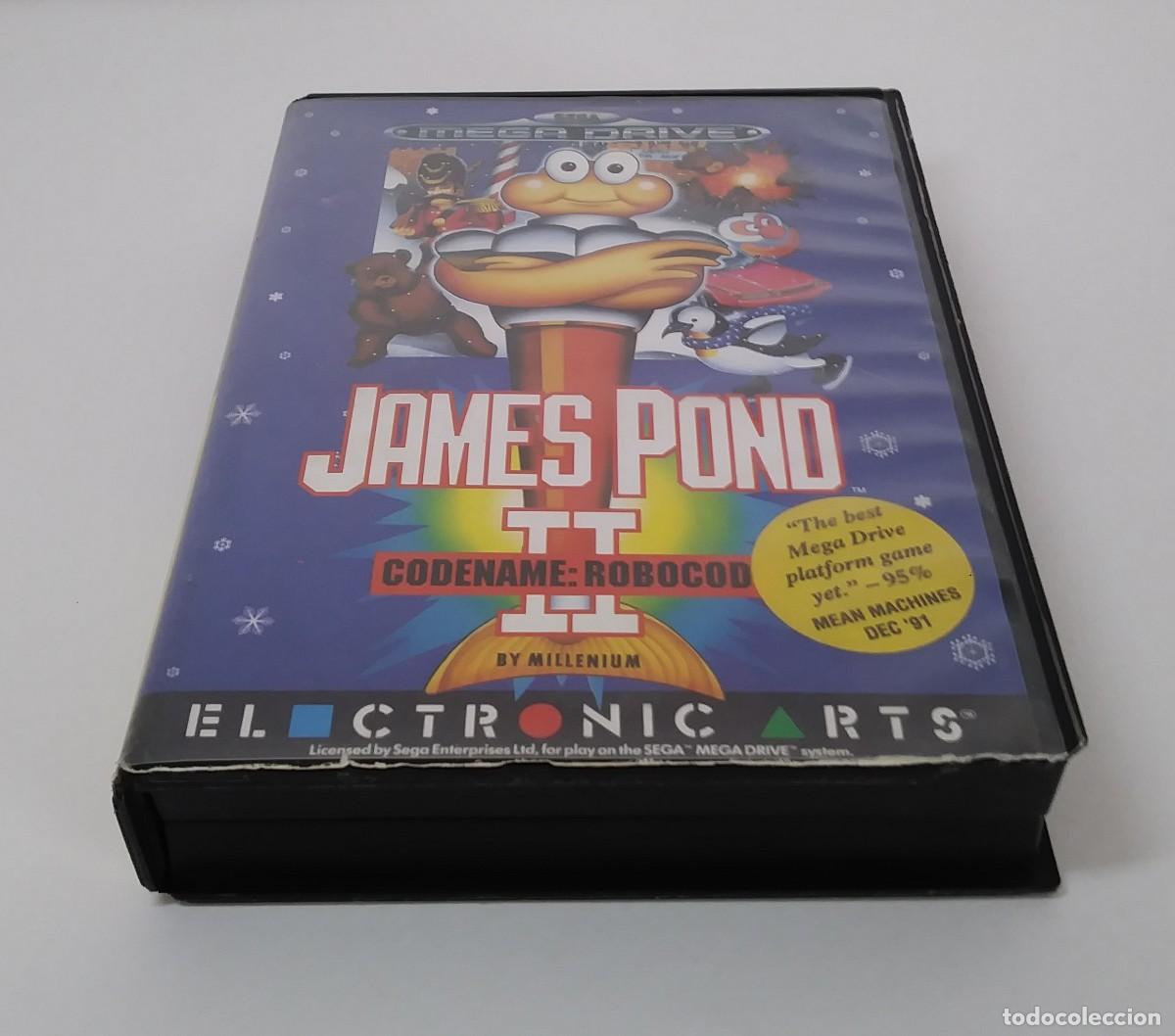 Videojuegos y consolas: JAMES POND II MEGA DRIVE COMPLETO - Foto 5