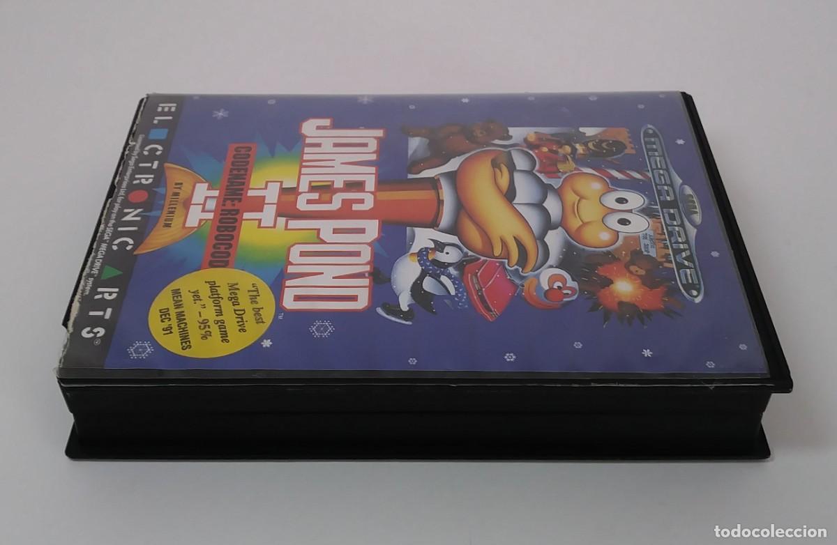 Videojuegos y consolas: JAMES POND II MEGA DRIVE COMPLETO - Foto 6