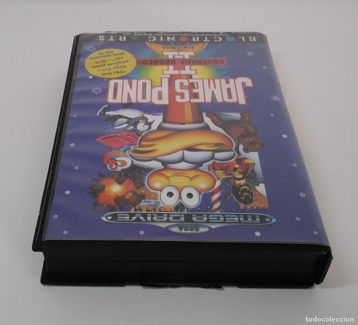Videojuegos y consolas: JAMES POND II MEGA DRIVE COMPLETO - Foto 7