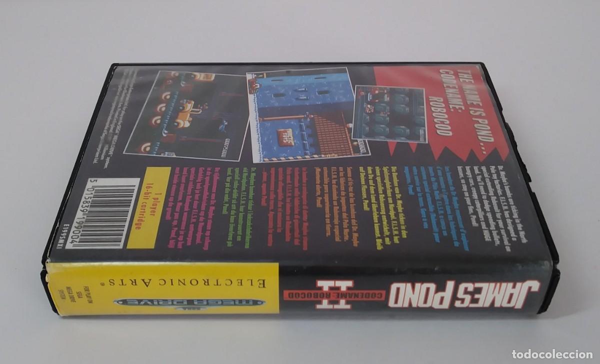 Videojuegos y consolas: JAMES POND II MEGA DRIVE COMPLETO - Foto 9