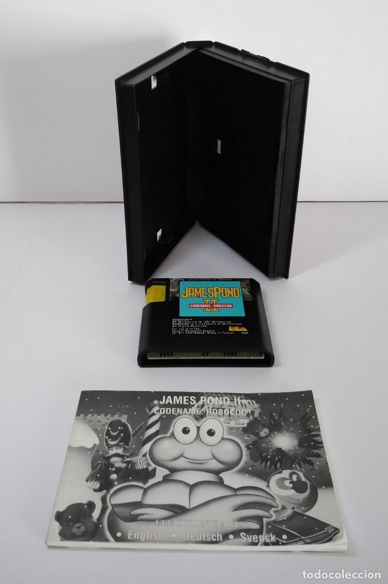 Videojuegos y consolas: JAMES POND II MEGA DRIVE COMPLETO - Foto 11