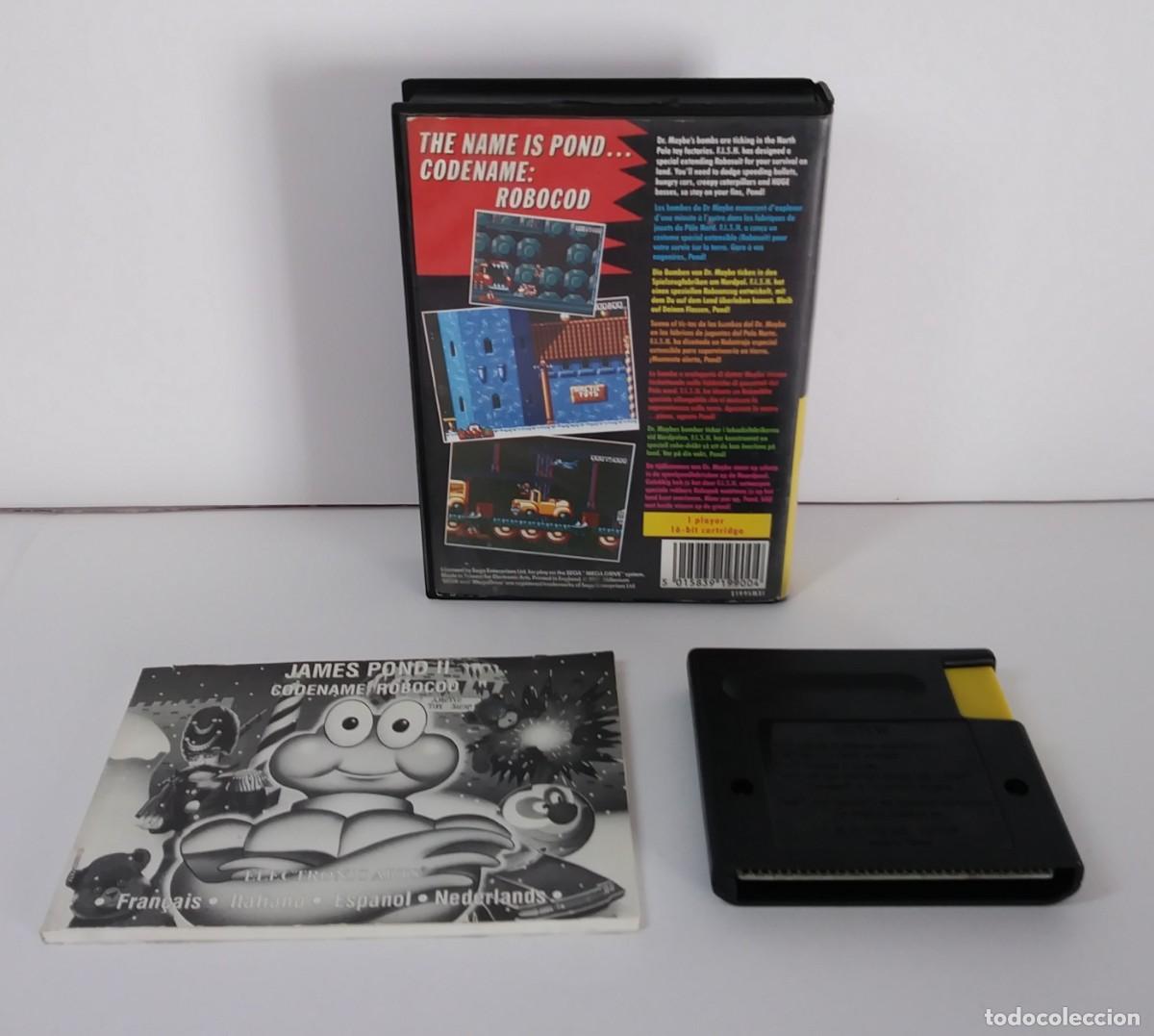 Videojuegos y consolas: JAMES POND II MEGA DRIVE COMPLETO - Foto 12