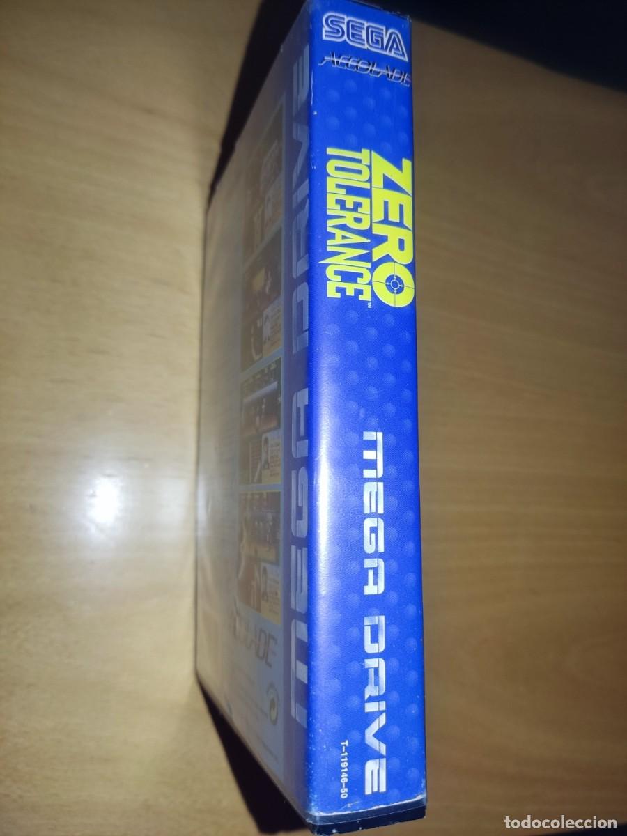 Videojuegos y consolas: ZERO TOLERANCE Mega Drive PAL Megadrive - Foto 4