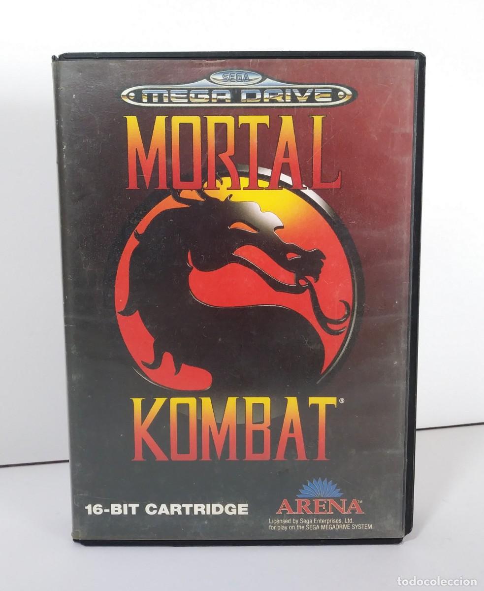 Videojuegos y consolas: MORTAL KOMBAT MEGA DRIVE COMPLETO - Foto 1