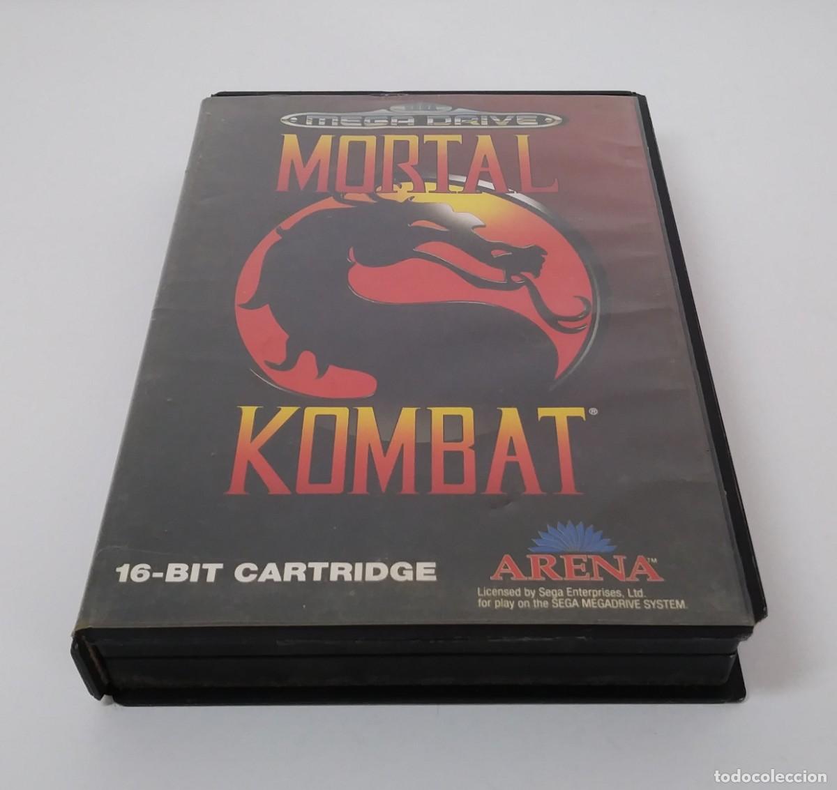 Videojuegos y consolas: MORTAL KOMBAT MEGA DRIVE COMPLETO - Foto 5