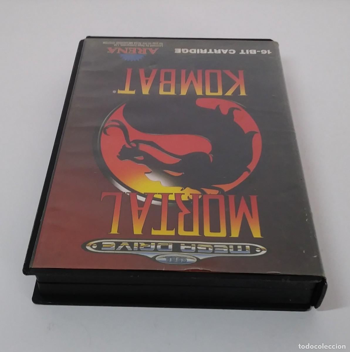 Videojuegos y consolas: MORTAL KOMBAT MEGA DRIVE COMPLETO - Foto 7