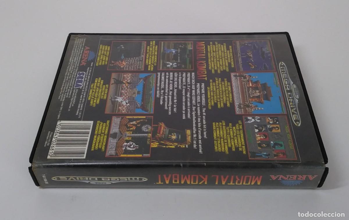 Videojuegos y consolas: MORTAL KOMBAT MEGA DRIVE COMPLETO - Foto 9