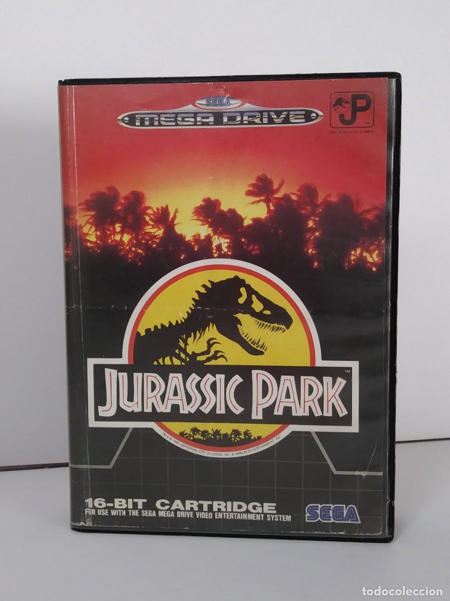 Videojuegos y consolas: JURASSIC PARK MEGA DRIVE COMPLETO - Foto 1