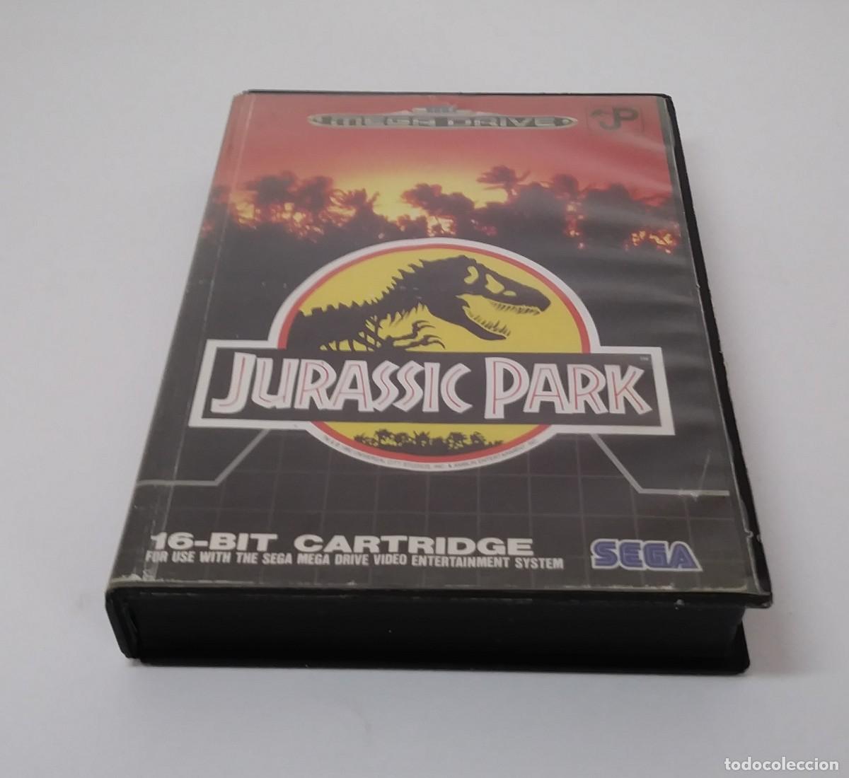 Videojuegos y consolas: JURASSIC PARK MEGA DRIVE COMPLETO - Foto 5