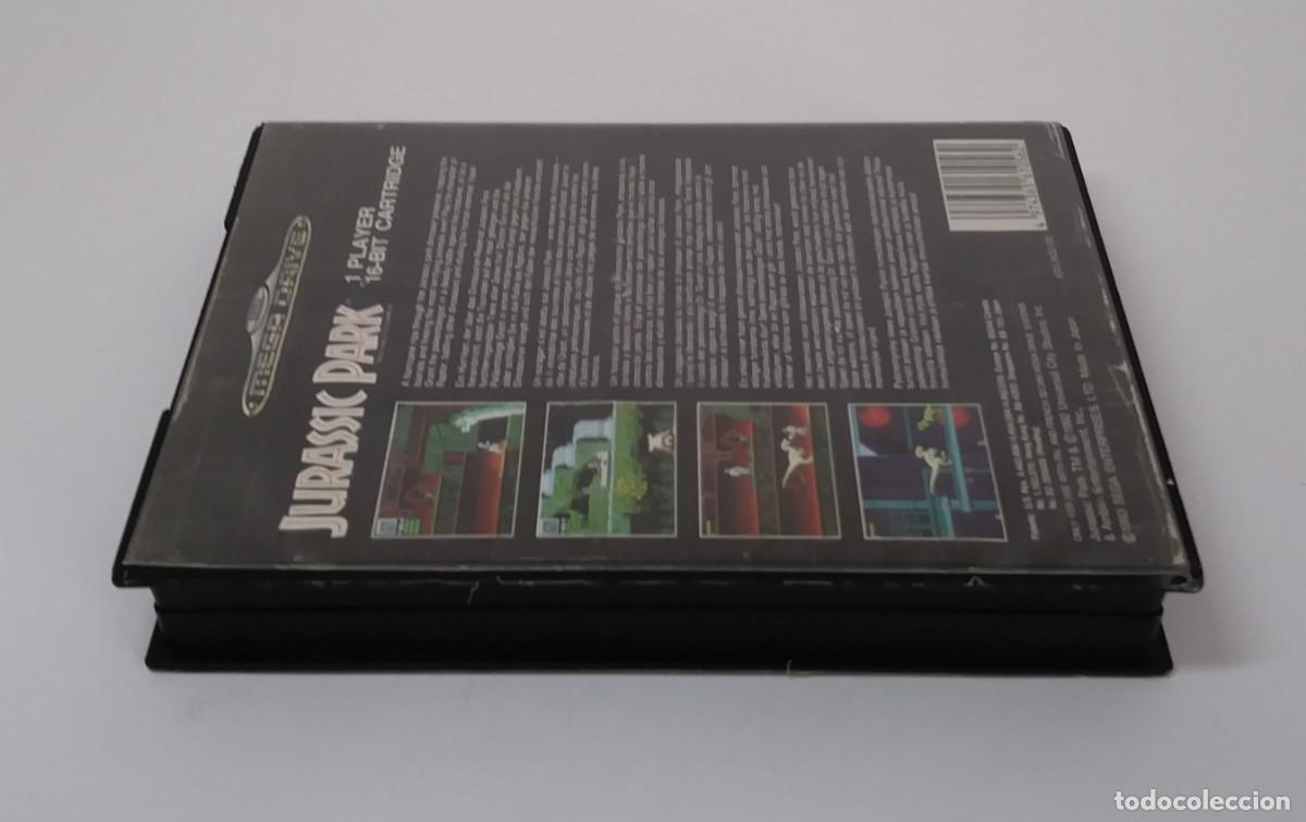 Videojuegos y consolas: JURASSIC PARK MEGA DRIVE COMPLETO - Foto 8