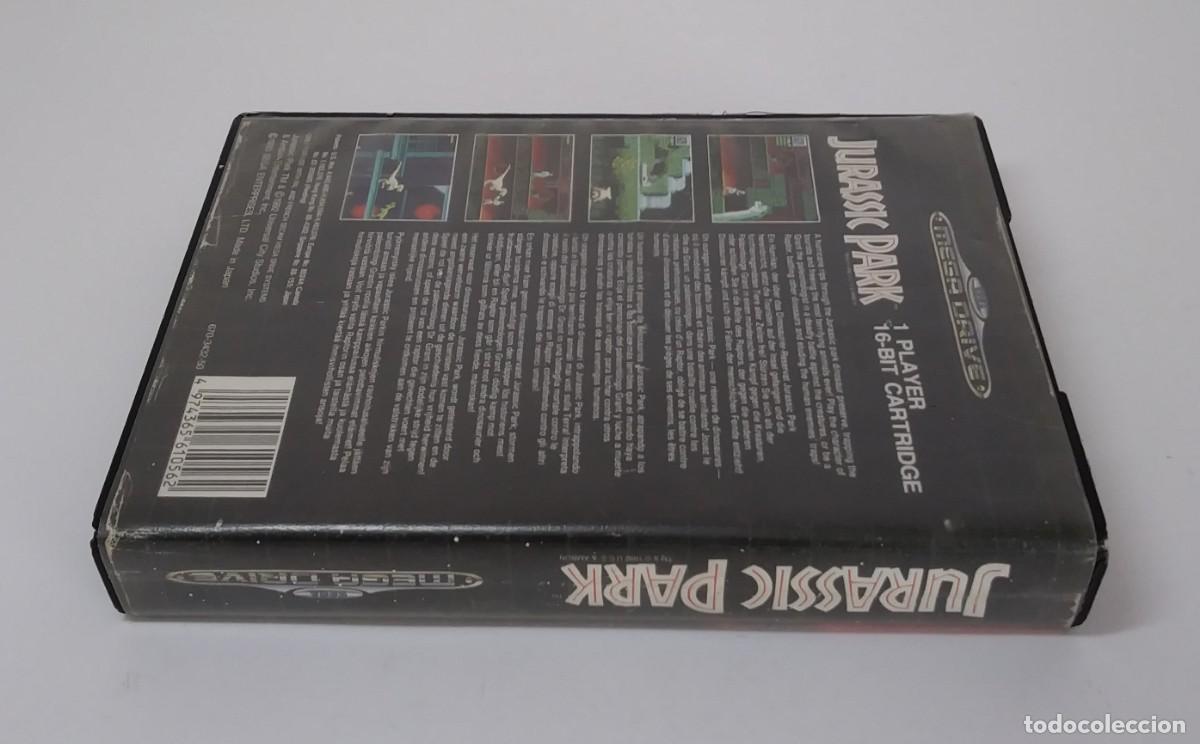 Videojuegos y consolas: JURASSIC PARK MEGA DRIVE COMPLETO - Foto 9