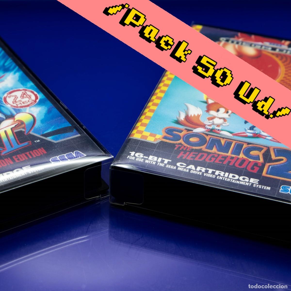 Videojuegos y consolas: SEGA Mega Drive - Caja de PET - Pack de 50 unidades - Foto 1