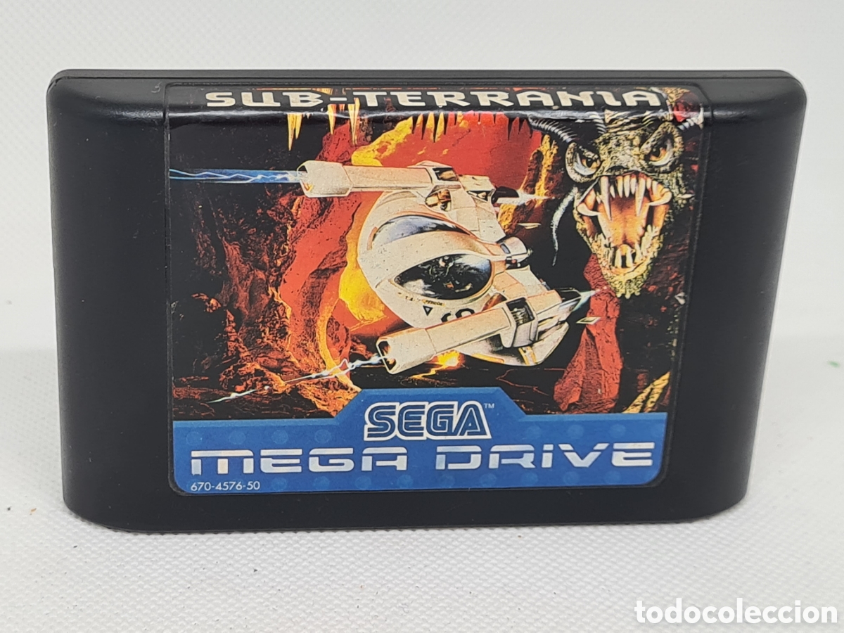 Videojuegos y consolas: JUEGO SEGA MEGA DRIVE SUB TERRANIA - Foto 1