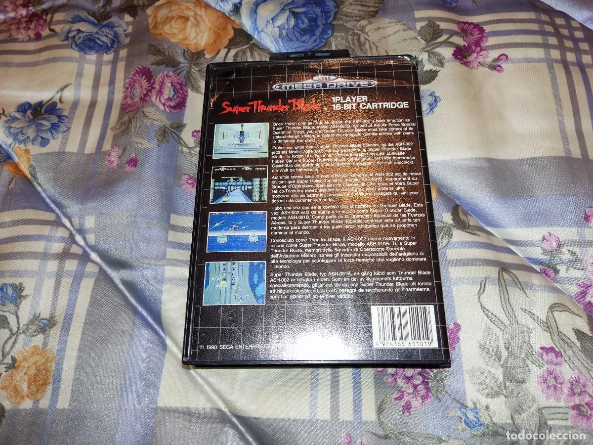 Videojuegos y consolas: Super Thunder Blade megadrive - Foto 3