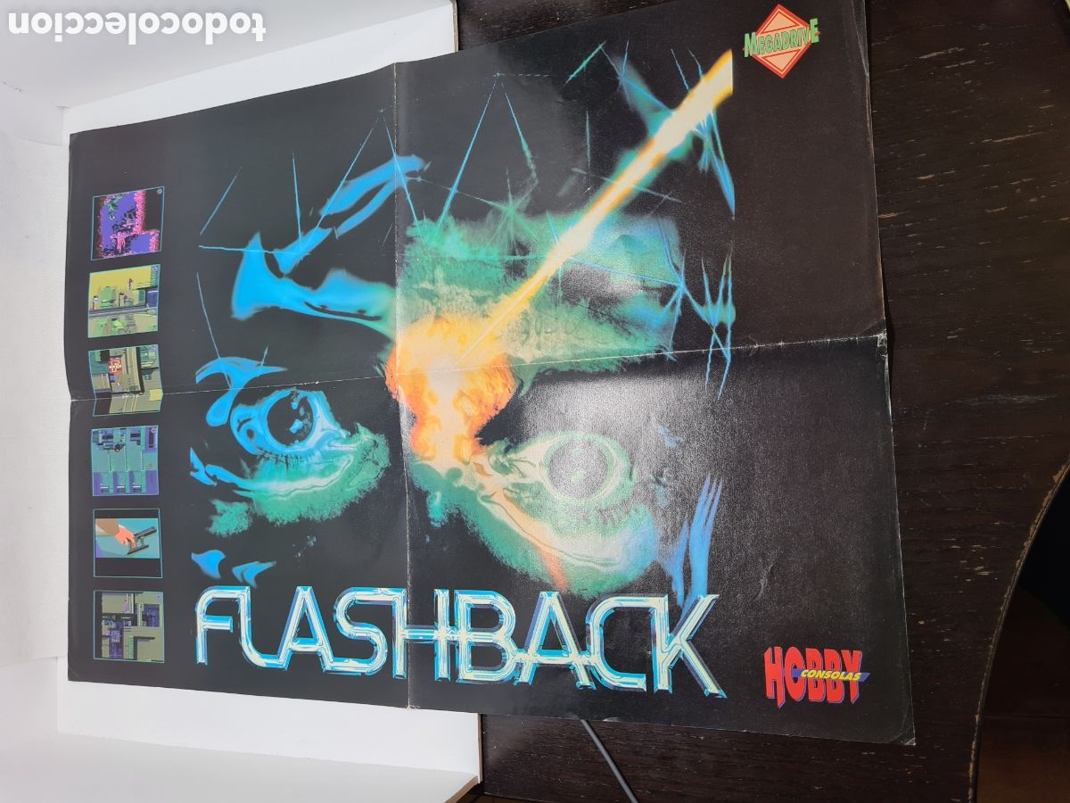 Videojuegos y consolas: POSTER CENTRAL HOBBY CONSOLAS SEGA MEGA DRIVE FLASHBACK COOL STOP - Foto 1