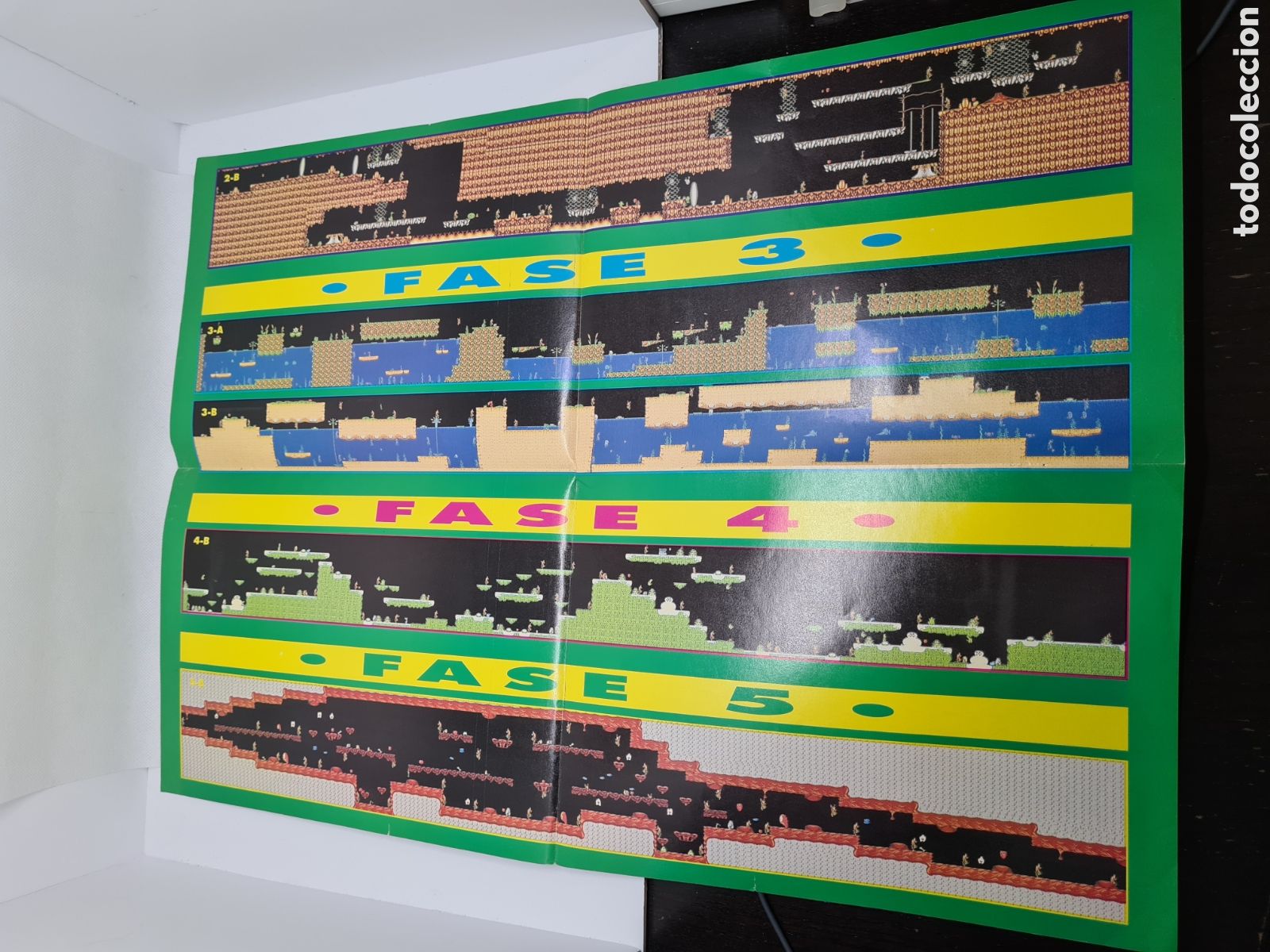 Videojuegos y consolas: POSTER CENTRAL HOBBY CONSOLAS SEGA CHUCK ROCK - Foto 2