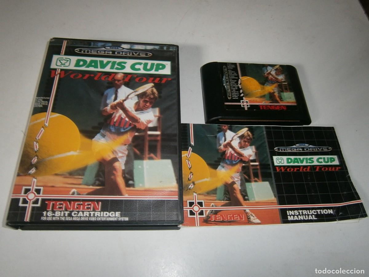 Videojuegos y consolas: DAVIS CUP WORLD TOUR MEGADRIVE - Foto 1