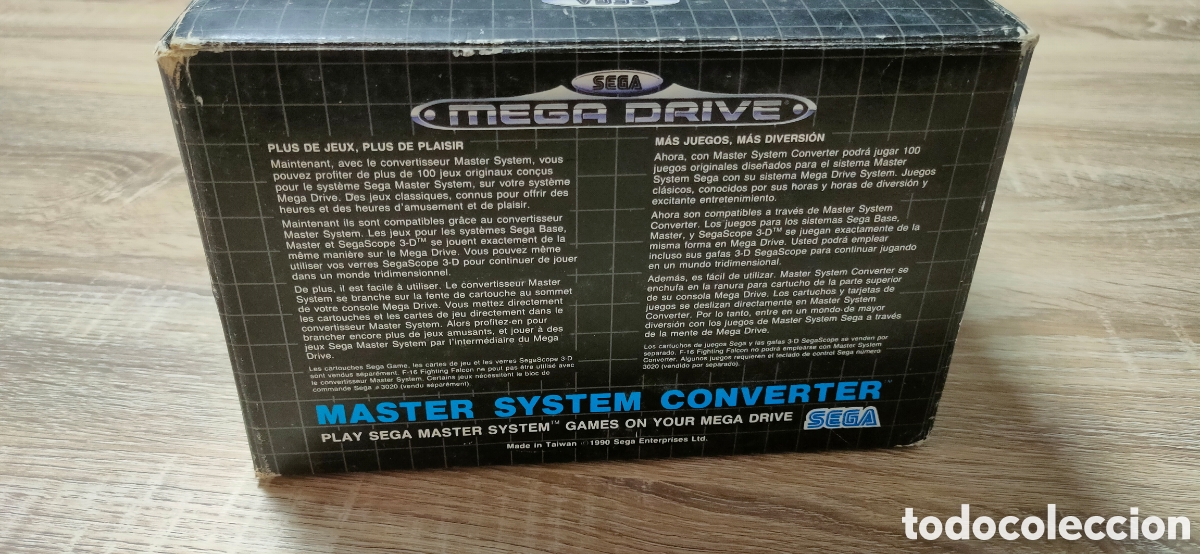 Videojuegos y consolas: Master system converter para megradrive - Foto 8
