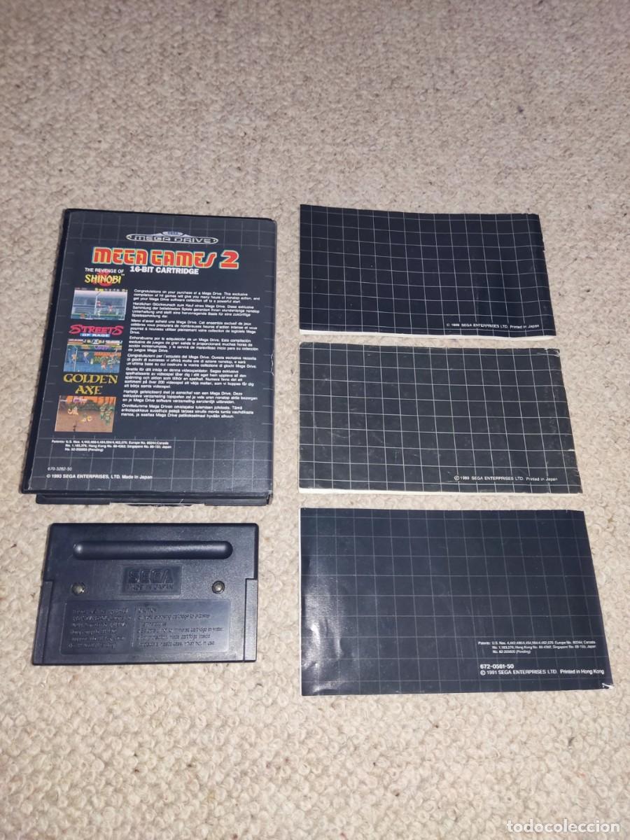 Videojuegos y consolas: MEGA GAMES 2 Mega Drive PAL Megadrive - Foto 2
