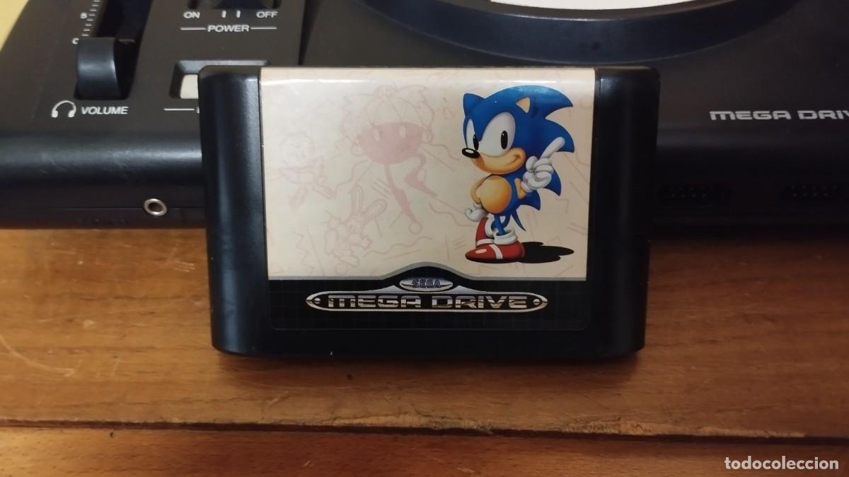 Videojuegos y consolas: Consola Sega Mega Drive + Sonic - Sin cables - Foto 5