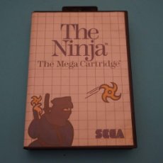 Videojuegos y Consolas: JUEGO SEGA - THE NINJA - THE MEGA CARTRIDGE - EXCELENTE ESTADO - CON FOLLETO ORIGINAL