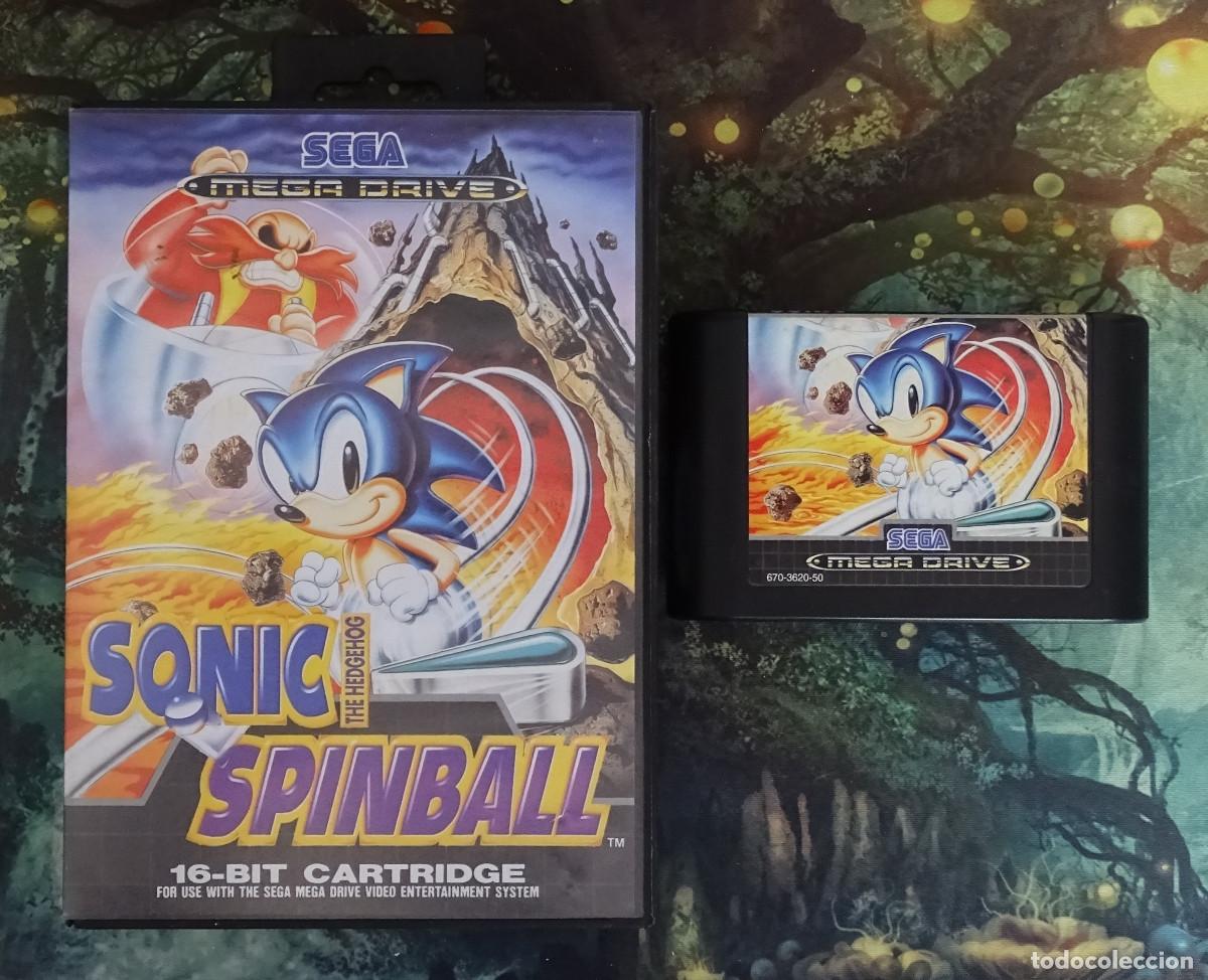 VIDEO GAME – MASTER SYSTEM – Jogo Sonic SpinBall para c