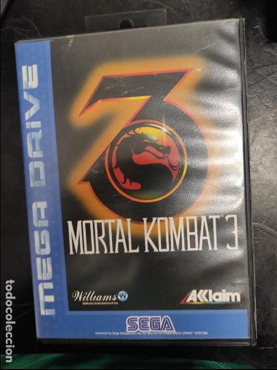 JOGO MEGA DRIVE - MORTAL KOMBAT 3 (3)