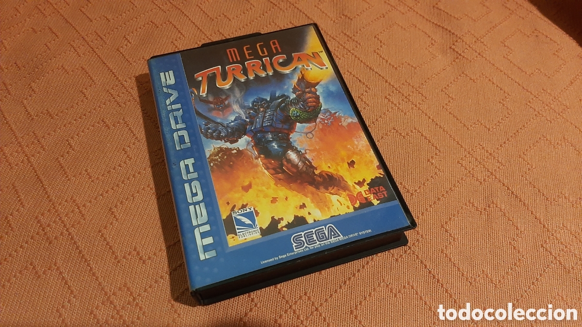 Videojuegos y consolas: Mega Turrican Sega Megadrive - Foto 1