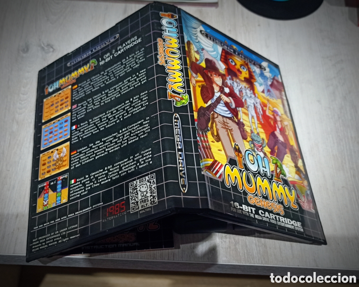 Videojuegos y consolas: Oh mummy Sega megadrive - Foto 4