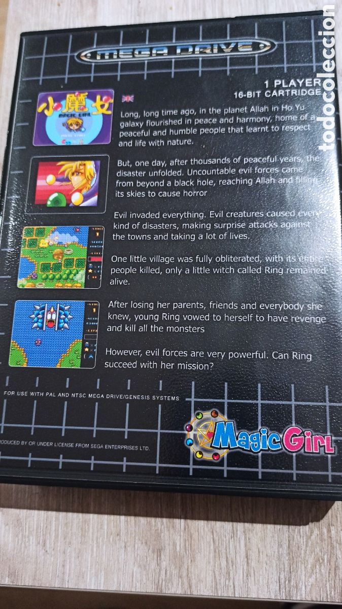 Videojuegos y consolas: Magic Girl megadrive - Foto 3