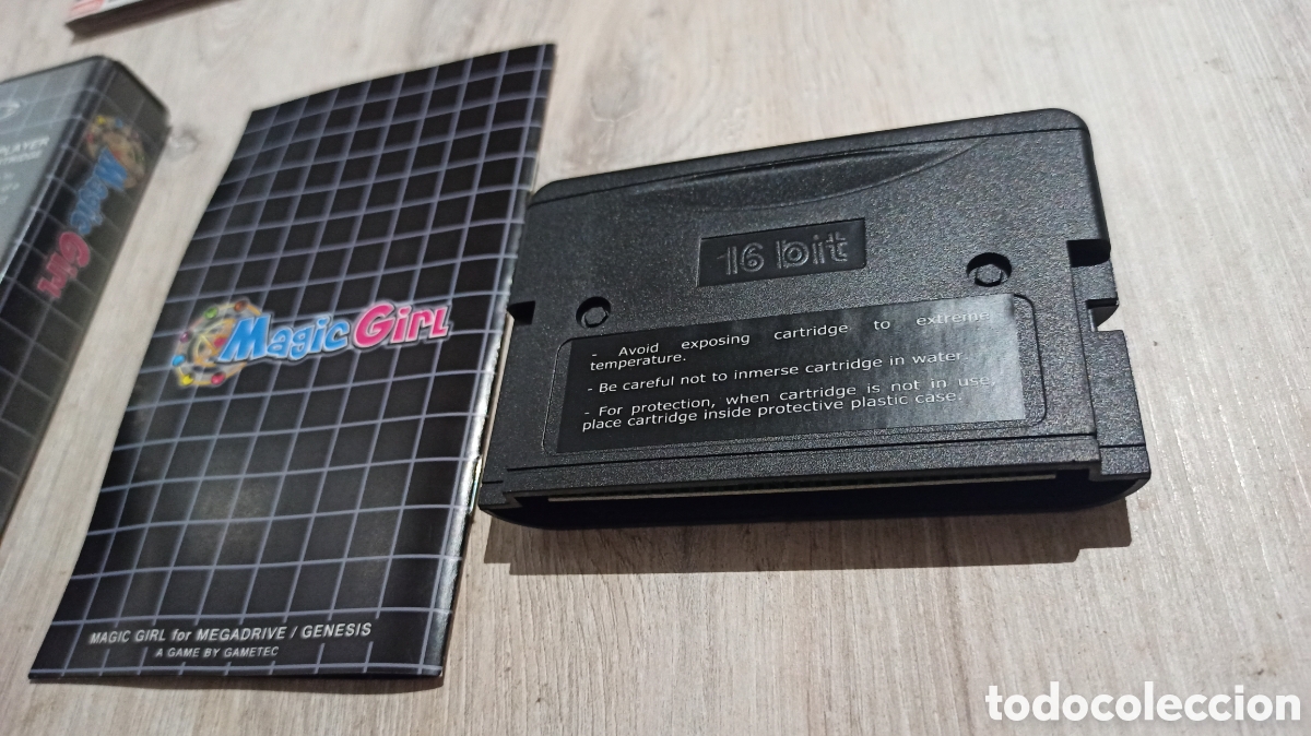 Videojuegos y consolas: Magic Girl megadrive - Foto 4