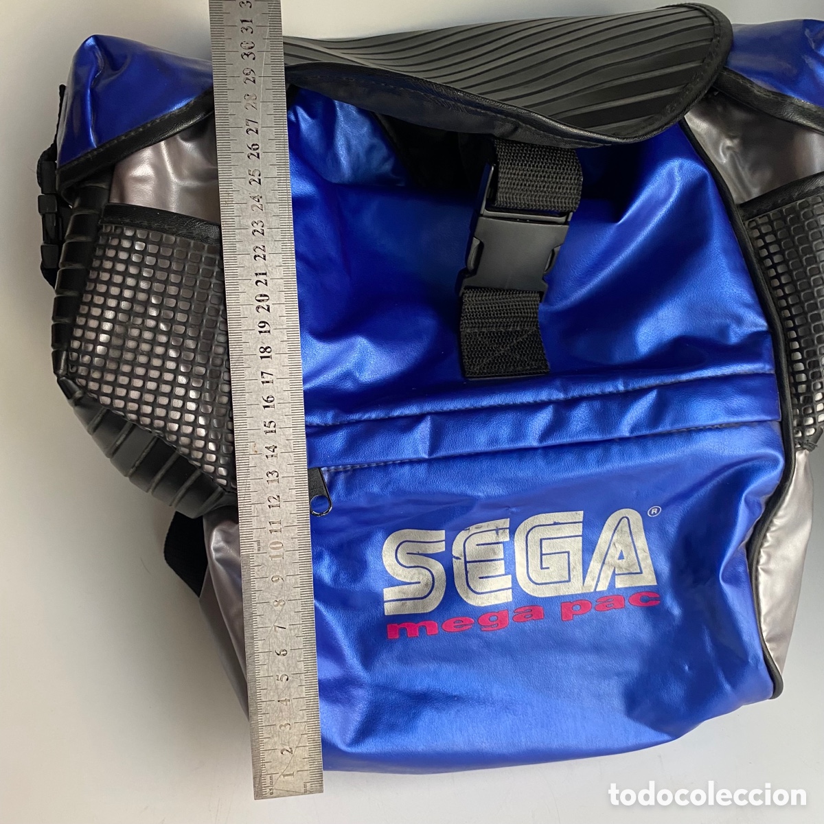 Videojuegos y consolas: Antigua mochila Sega Mega pac - Foto 2