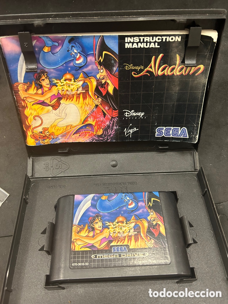Videojuegos y consolas: Juego Mega drive Aladdin - Foto 2