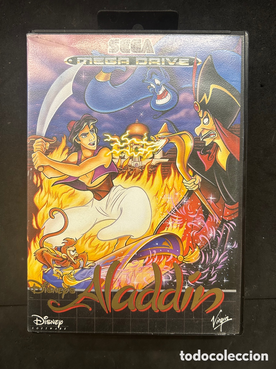 Videojuegos y consolas: Juego Mega drive Aladdin - Foto 1
