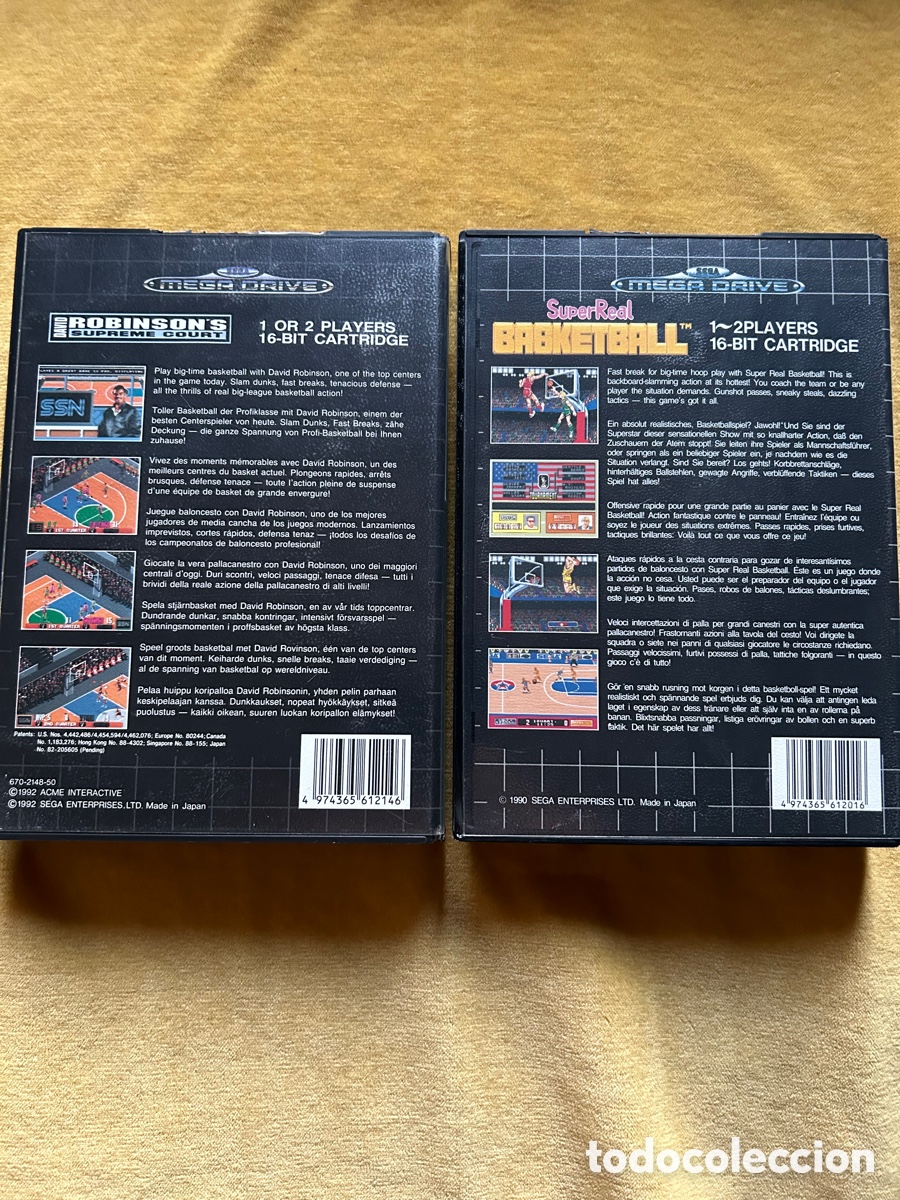 Videojuegos y consolas: Pack Sega megadrive basket - Foto 2