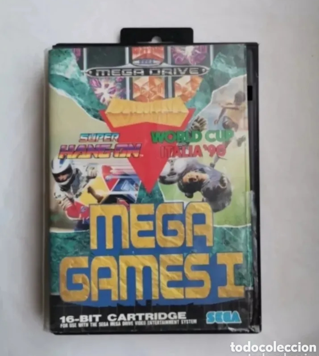 sega mega drive mega games i super hang-on worl - Buy Video games and  consoles Mega Drive on todocoleccion