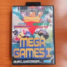Videojuegos y Consolas: SEGA MEGA DRIVE MEGA GAMES I SUPER HANG-ON WORLD CUP ITALIA 90