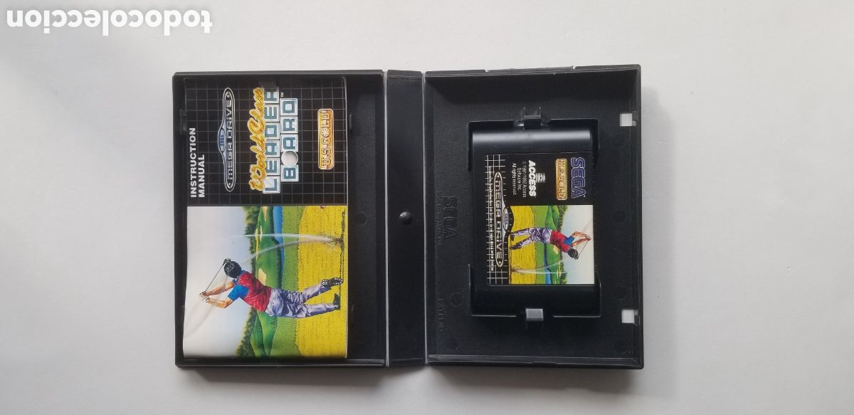 Videojuegos y consolas: WORLD CLASS LEADER BOARD megadrive - Foto 4