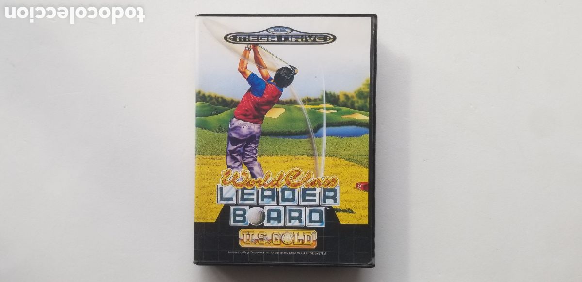 Videojuegos y consolas: WORLD CLASS LEADER BOARD megadrive - Foto 1