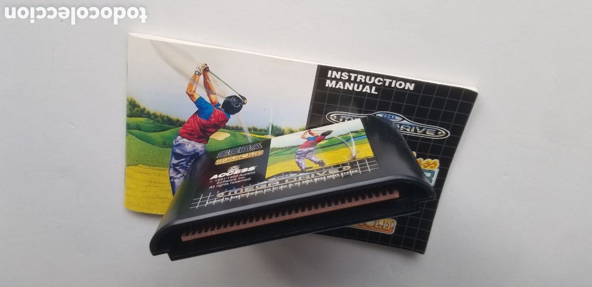 Videojuegos y consolas: WORLD CLASS LEADER BOARD megadrive - Foto 2