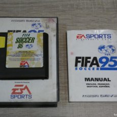Videogiochi e Consoli: ARKANSAS1980 VIDEOJUEGO ESTADO DECENTE SEGA MEGA DRIVE CON MANUAL FIFA SOCCER 95 A LIMPIAR