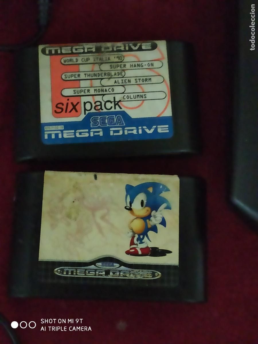 Videojuegos y consolas: SEGA MEGADRIVE II 16 BIT + SONIC + JUEGO SIX PACK + FUNCIONA - Foto 5