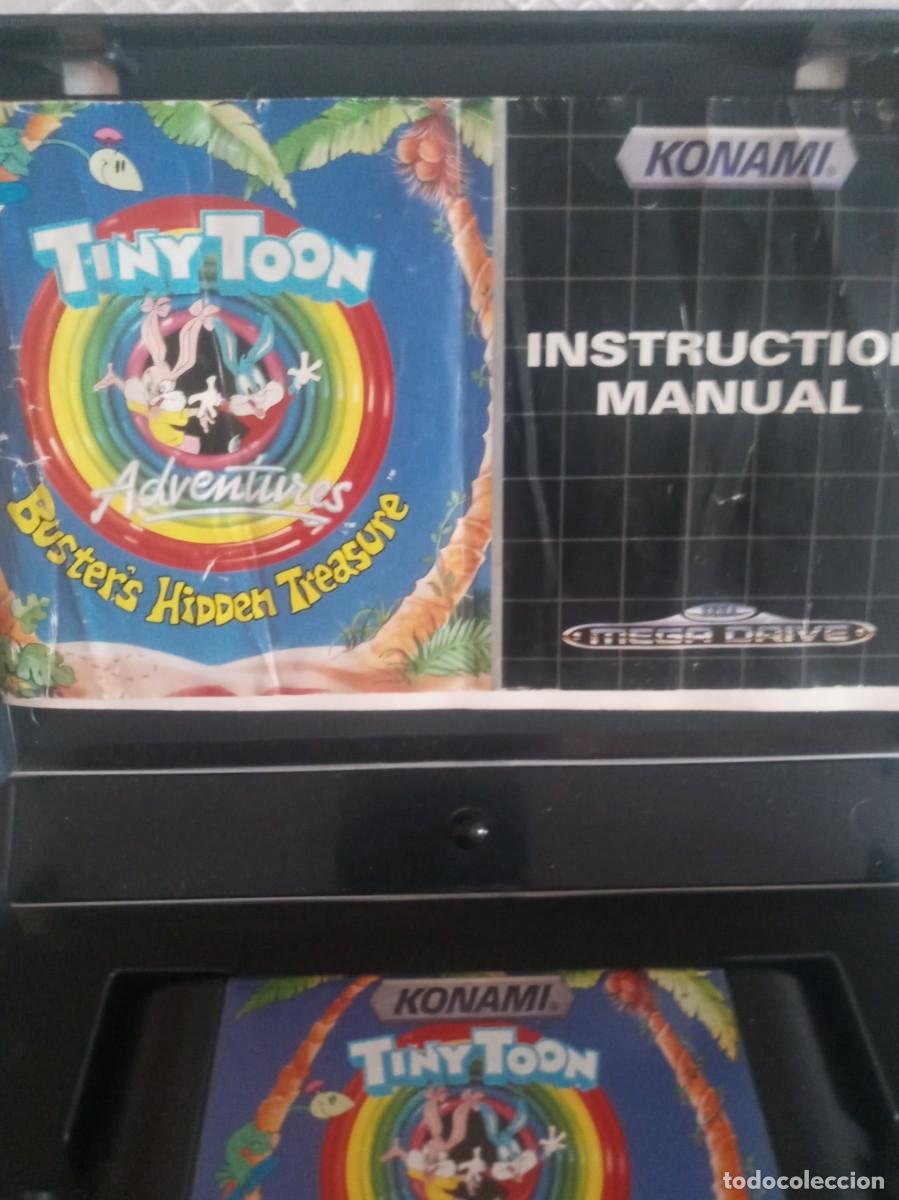 Videojuegos y consolas: Sega juego mega drive TINY TOON - Foto 3