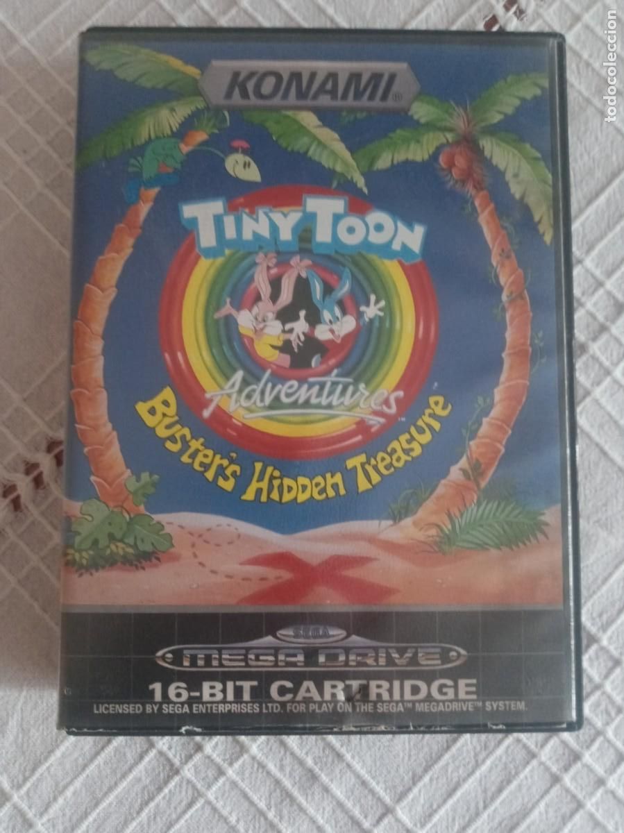 Videojuegos y consolas: Sega juego mega drive TINY TOON - Foto 1