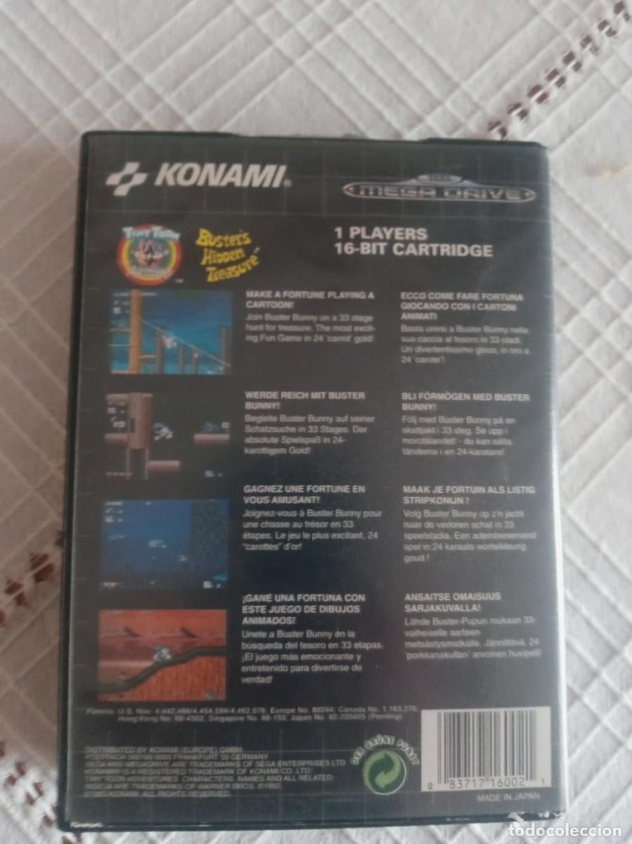 Videojuegos y consolas: Sega juego mega drive TINY TOON - Foto 5