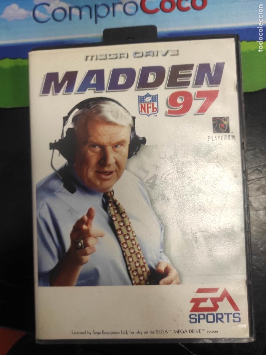 Videojuegos y consolas: Madden 97 - Sega Megadrive Mega Drive MD PAL Completo - Foto 1