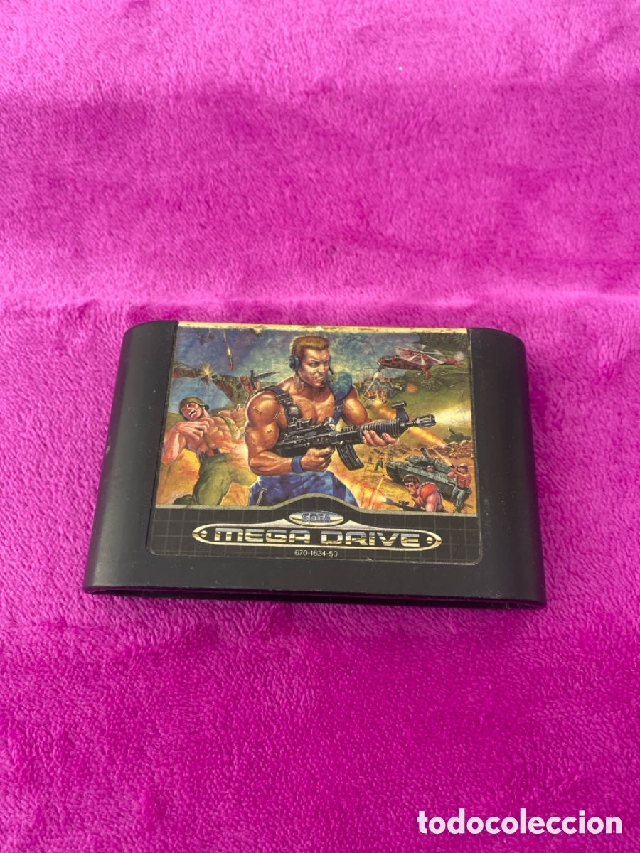Videojuegos y consolas: VIDEOJUEGO MERCS,SEGA MEGA DRIVE - Foto 1