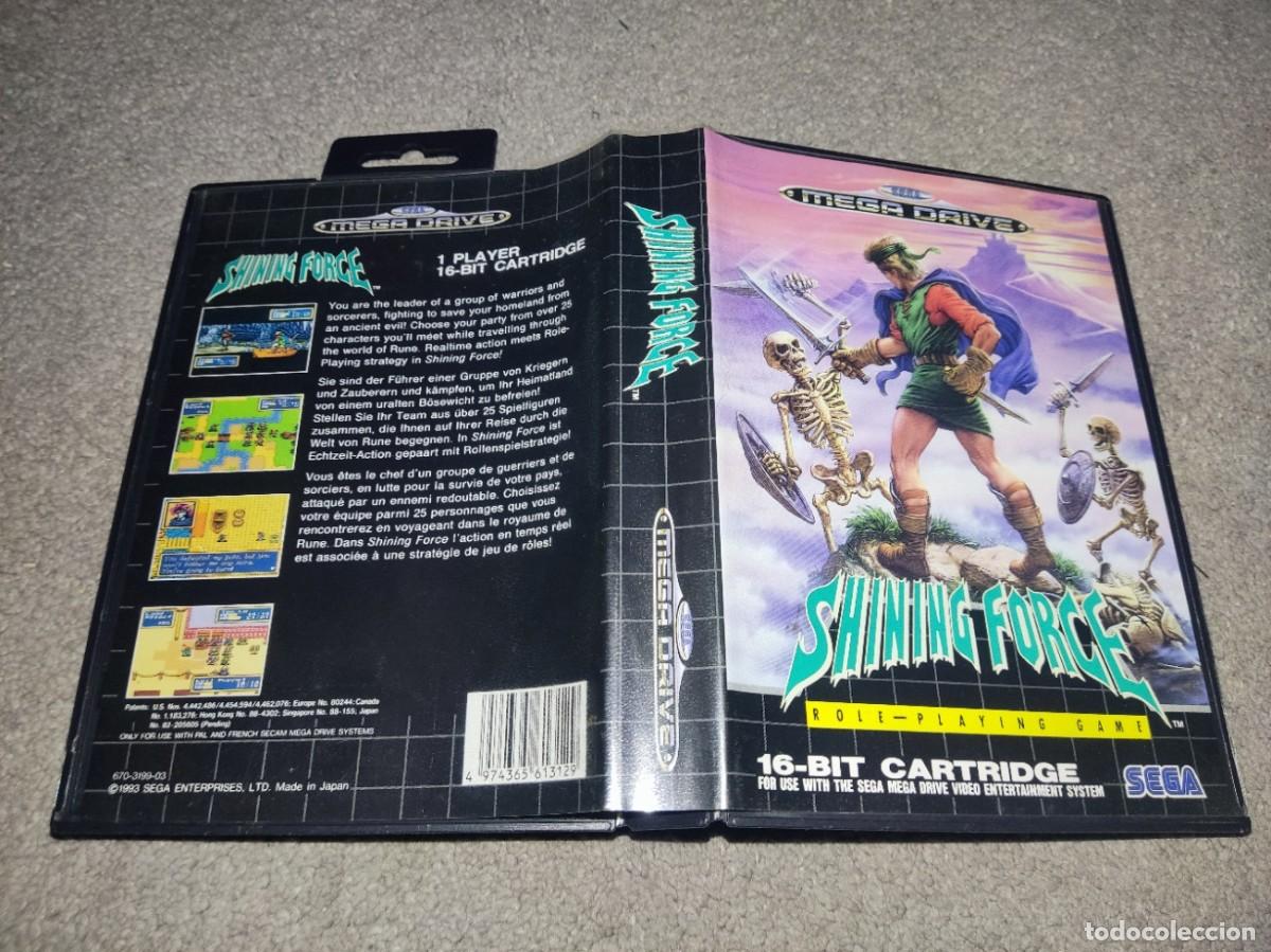 Videojuegos y consolas: SHINING FORCE Mega Drive PAL Megadrive - Foto 3