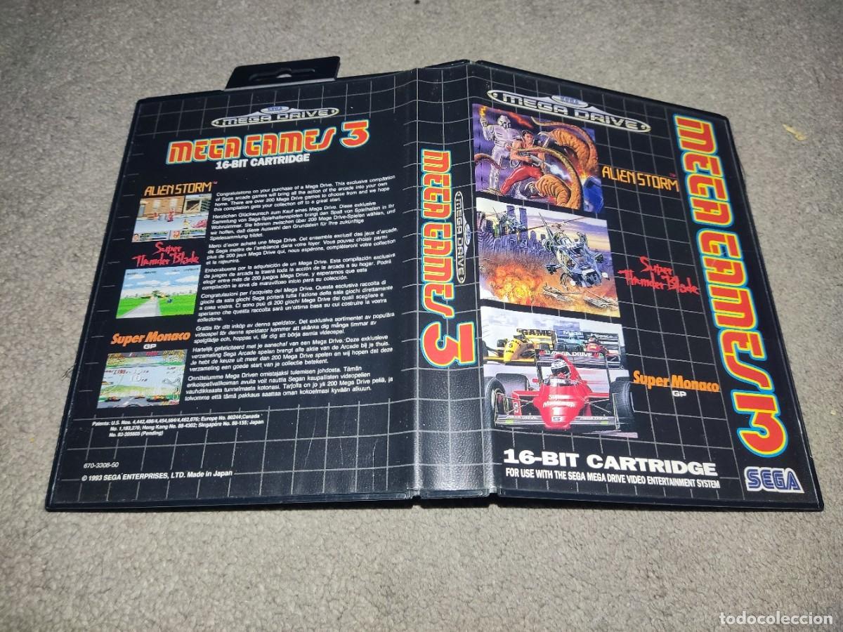 Videojuegos y consolas: MEGA GAMES 3 MEGAGAMES Mega Drive PAL Megadrive - Foto 3